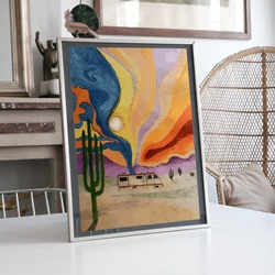 Breaking Bad Cooking İllüstrasyon Tasarımı BOYUT:(A3) 30 x 42,0 CM |