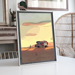 Breaking Bad Oil Paint Colors Walter White Tasarımlı Tablo BOYUT:(A3) 30 x 42,0 CM |