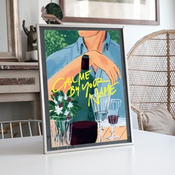 Call Me By Your Name Alternatif İllüstrasyon Film Poster Tasarımı BOYUT:(A3) 30 x 42,0 CM |