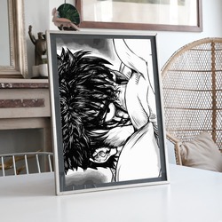 Berserk Guts Düşen Meslek Tasviri İllüstrasyon Tasarımı BOYUT:(A3) 30 x 42,0 CM |