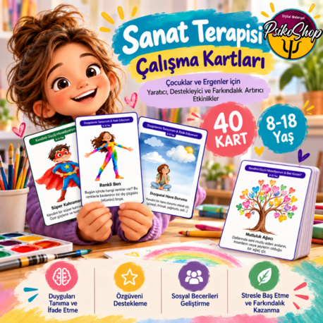 Sanat Terapisi Çalışma Kartları