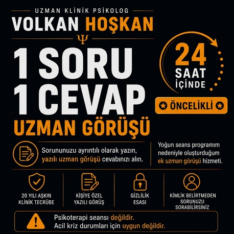 1 Soru 1 Cevap | 24 Saat İçinde