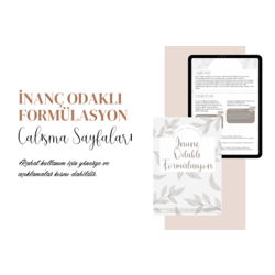 İnanç Odaklı Formülasyon Çalışma Sayfaları