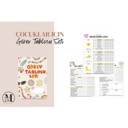 Çocuklar İçin Görev Tablosu Listesi