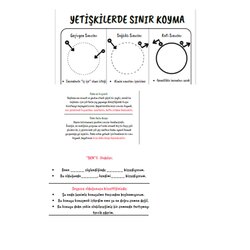 Yetişkinlerde Sınır Koyma- Broşür 
