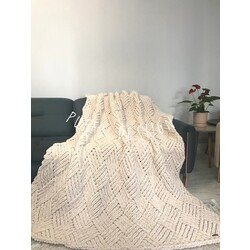 Küp Şeker Model Tek Kişilik Battaniye 