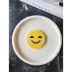 Gülücük Smiley Bardak Altlığı