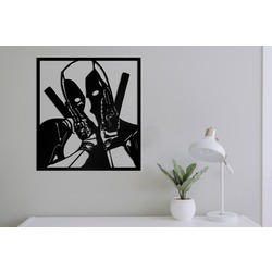 Deadpool Metal Tablo