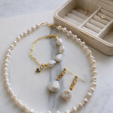 Doğal inci set