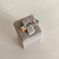 Rainbow Heart yüzük