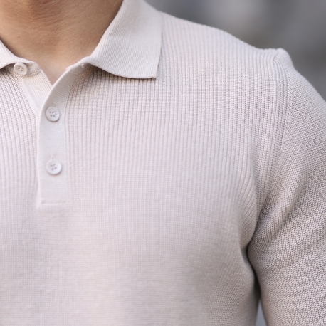 POLO YAKA DÜĞMELİ SELANİK ÖRGÜ TRİKO P015