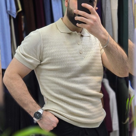 Erkek Polo Yaka Triko Tişört – Şık ve Modern Stil | T3DU26233