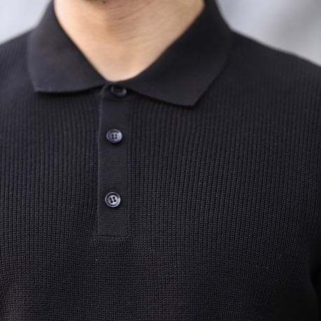 POLO YAKA DÜĞMELİ SELANİK ÖRGÜ TRİKO P015