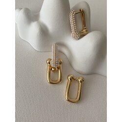 İnci Çelik Tiffany Küpe