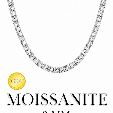 3 MM Moissanite Gra Sertifika