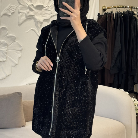 Ghisa kadife yelek