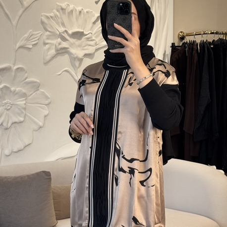 Ghisa desenli tunik