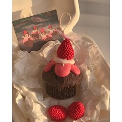 Çilekli Muffin Mum