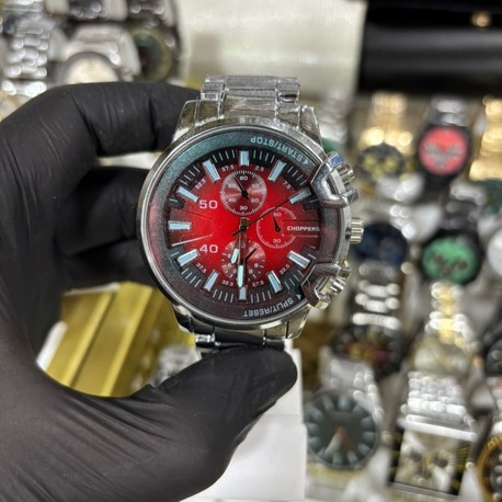 Silver Red Erkek Kol Saati