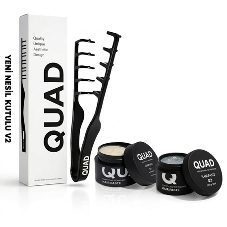 ​QUAD V2 Pro Duo Styling Kit – Yeni Nesil Şekillendirici Seti (Q1-Q2-MT)