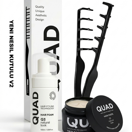 ​QUAD V2 Natural Edition – Yeni Nesil Doğal Şekillendirme Seti (Q1-Q3-MT)