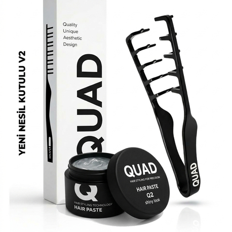 ​QUAD - Mucizevi Tarak Styling Set – Yeni Nesil Şekillendirme Deneyimi (Q2-MT)