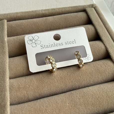 Gold Küpe