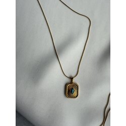 Gold Çelik Kolye