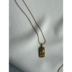 Gold Çelik Kolye