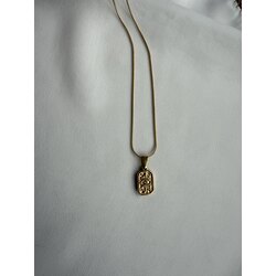 Gold Çelik Kolye