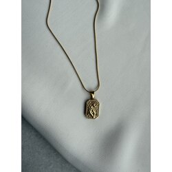 Gold Çelik Kolye