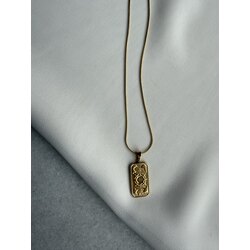 Gold Çelik Kolye