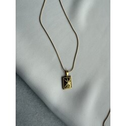 Gold Çelik Kolye