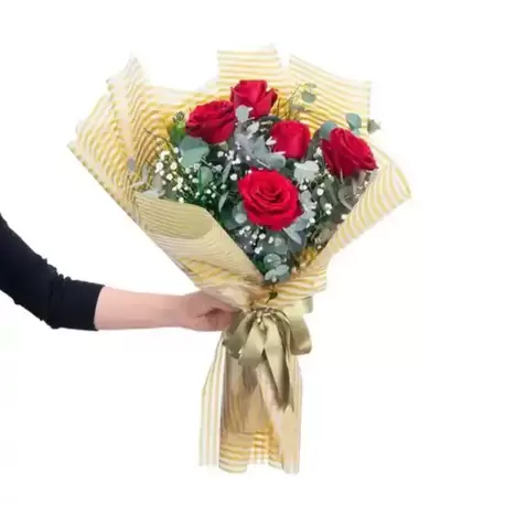5 KIRMIZI GÜL BUKETİ