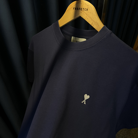 Ami Paris T-Shirt Lacivert
