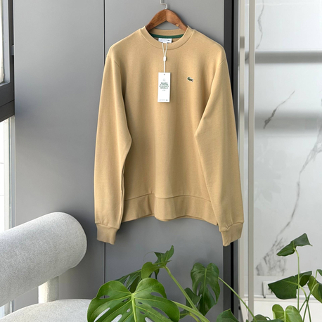 Lacoste Original Fabric Sweatshirt %100 Cotton