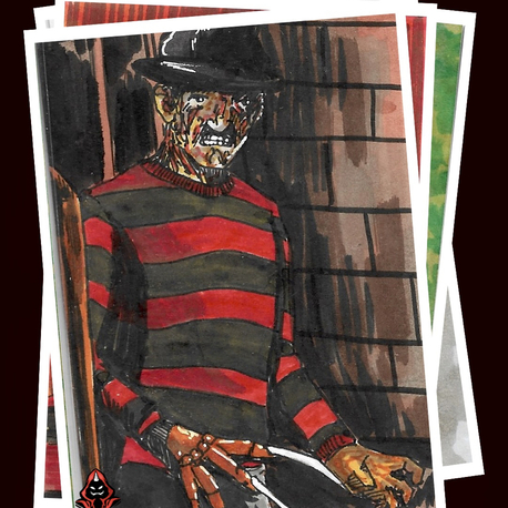 Freddy Sketch Card (1/1)