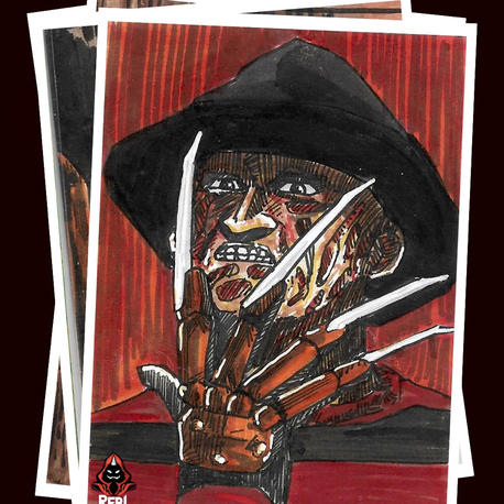 Freddy Sketch Card (1/1)