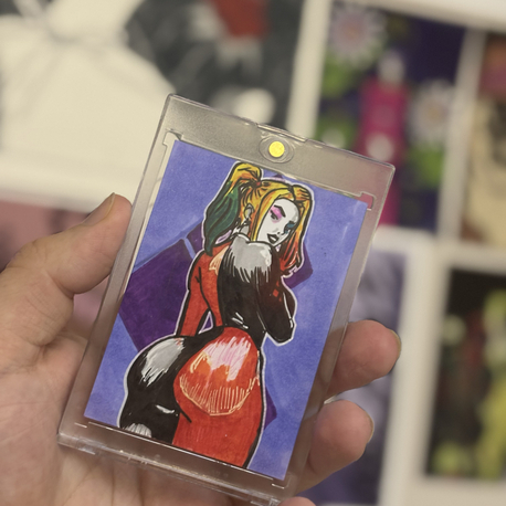 Harley Quinn 1/1 Sketch Card