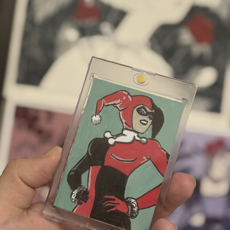 Harley Quinn 1/1 Sketch Card