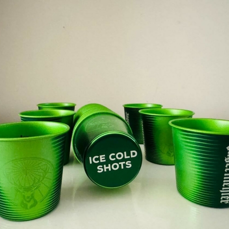 JÄGERMEISTER LİSANSLI SHOT BARDAĞI 2,95 cl -  10 ADET 