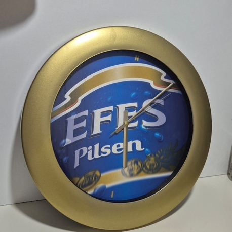 EFES PİLSEN VINTAGE DUVAR SAATİ - 1998