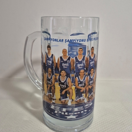 EFES PİLSEN 2002-2003 SEZONU BASKETBOL TAKIMI BİRA KUPASI 70 cl