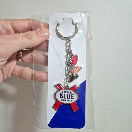 BLANC #FRENCBLUE METAL ANAHTARLIK