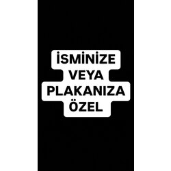 İsminize veya plakanıza özel kamp sandalyesi