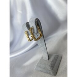 Serenay küpe gold renk
