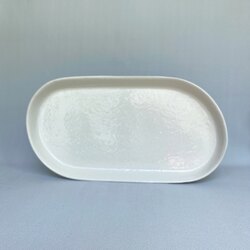 Basic Oval Tabak / White 