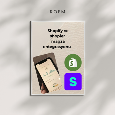 Shopify + shopier entegrasyonu 