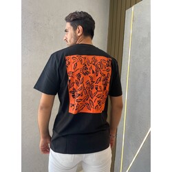 C.P COMPANY OVERSİZE BASKILI BİSİKLET YAKA T-SHİRT 