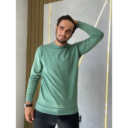 REGULAR KOYU YEŞİL SWEATSHİRT